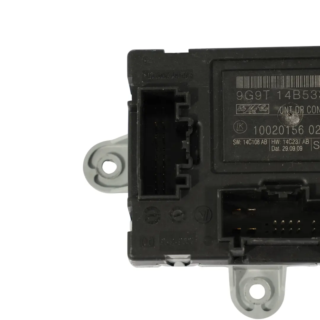 Ford Mondeo Mk4 Modulo Controllo Porta Anteriore Lato Guida - SKU 9G9T-14B533-FB - Numero di parte 9G9T-14B533-FB