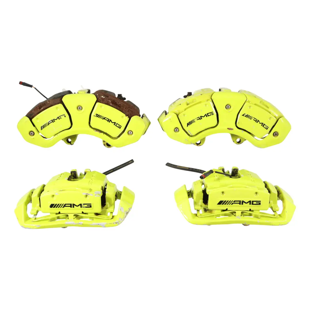 Mercedes C216 W221 AMG Bremssattel Satz Vorne Hinten Links Rechts - SKU A0044202983-1 - Teilenummer A0044202983