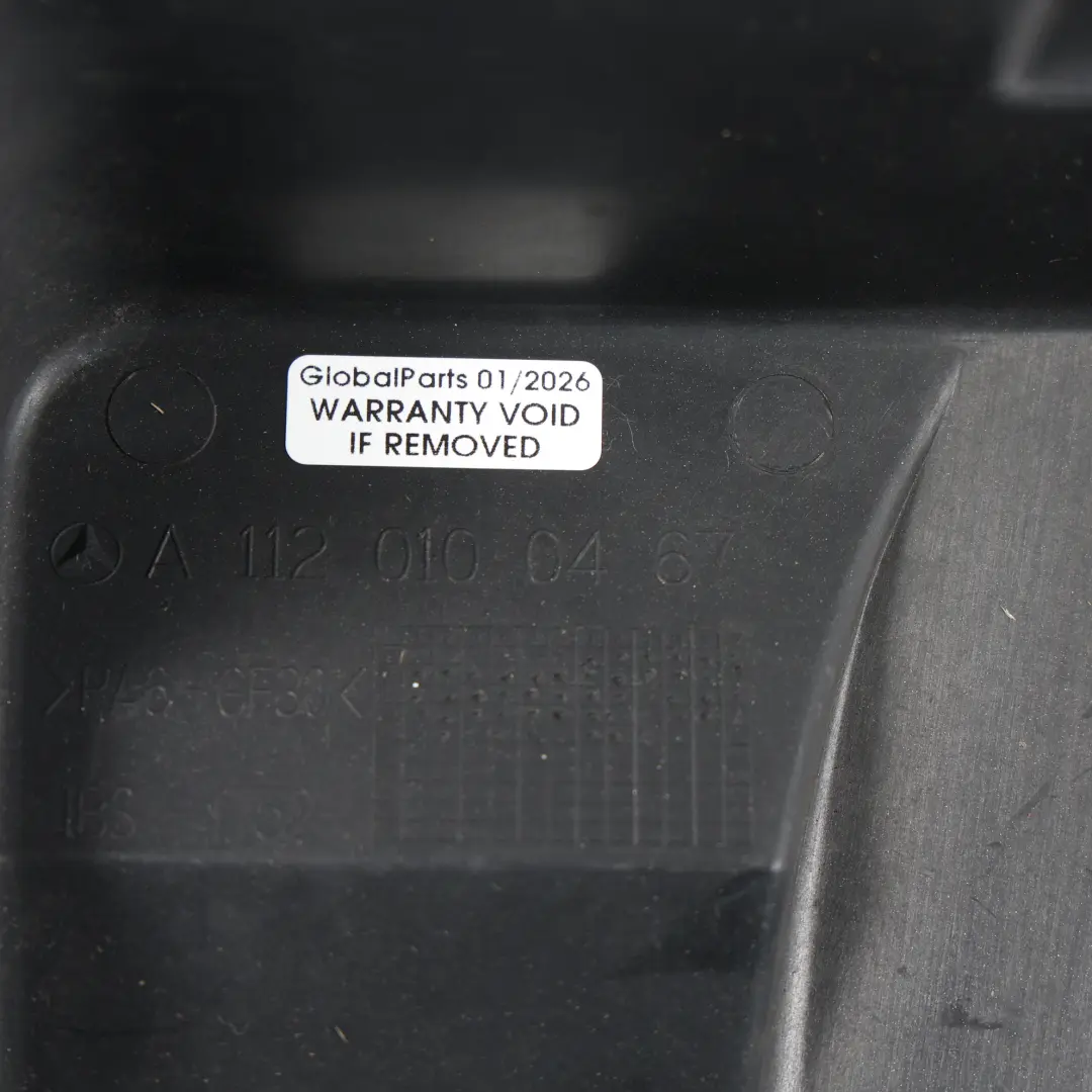 Cubierta Acústica Motor M112 para Mercedes W203 W211 W220 Vito W639 con número de pieza A1120100467 Mercedes W203 W211 W220 Vito W639 Cubierta Acústica Motor M112 - SKU A1120100467 - Número de pieza A1120100467