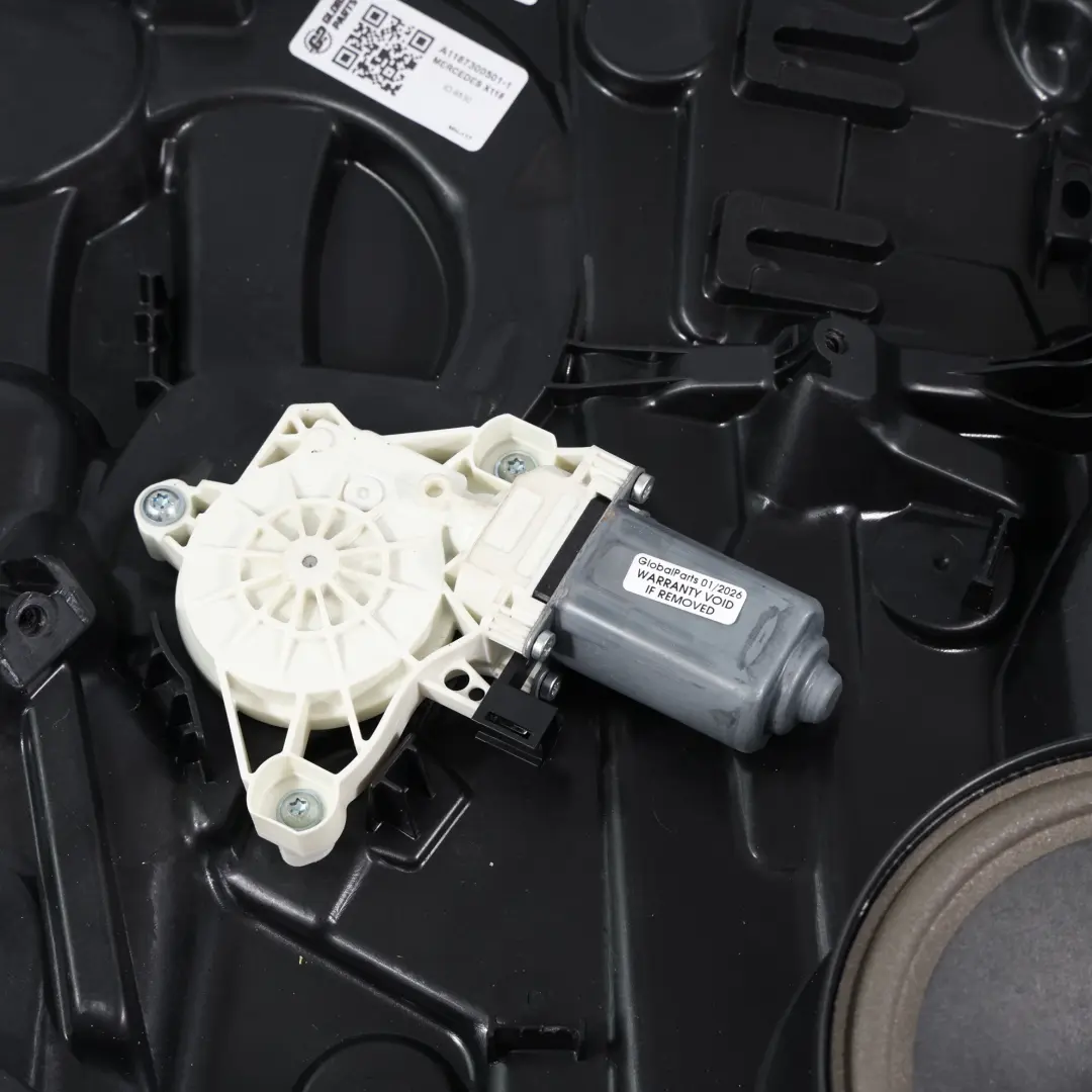 Mercedes CLA C118 Coupe Rear Window Lifter Carrier Door Left N/S - SKU A1187300501-1 - Part number A1187300501