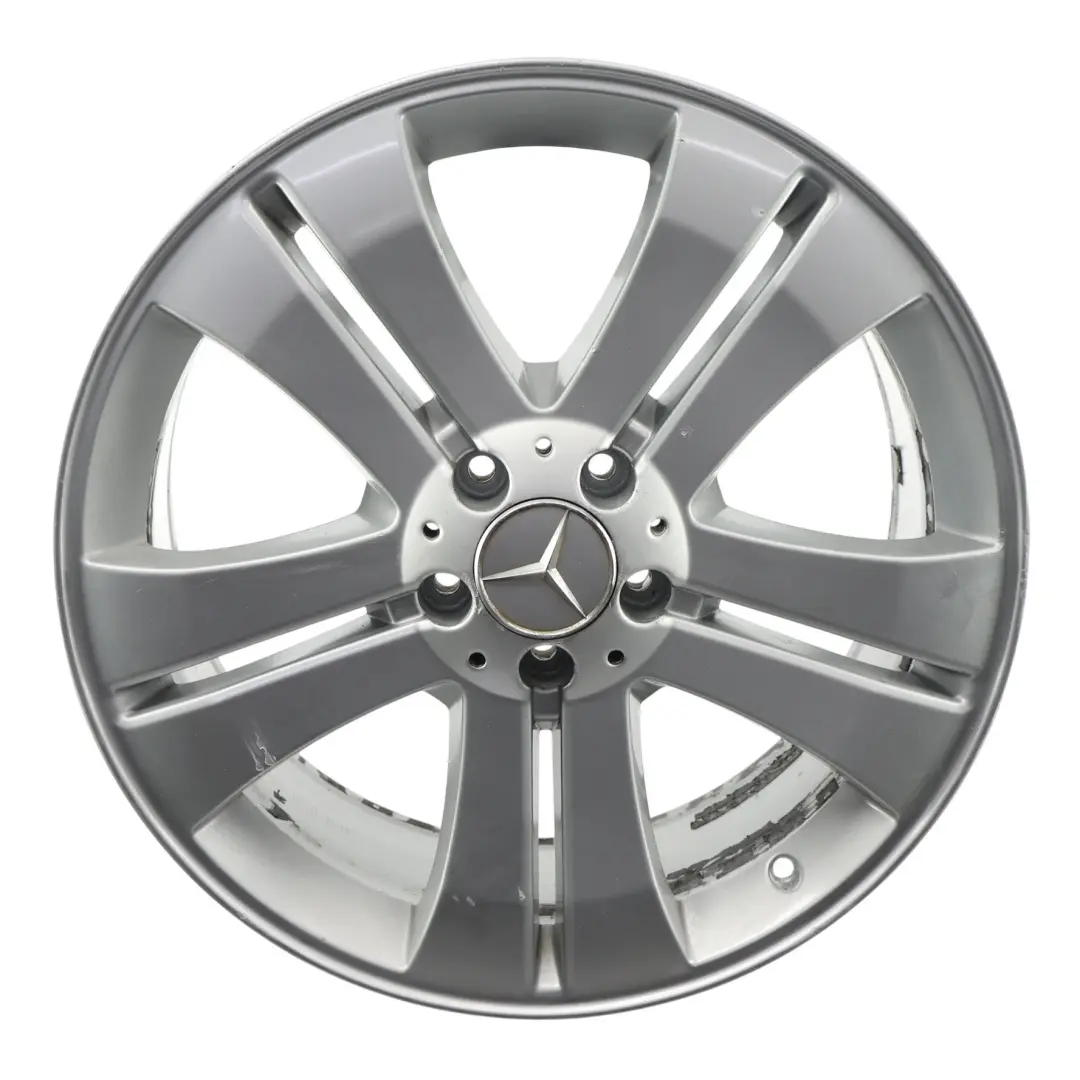 Mercedes ML W164 Silver Wheel Rim Alloy 19" 8.5J ET:56 Double Spoke - SKU A1644012102-3 - Part number A1644012102