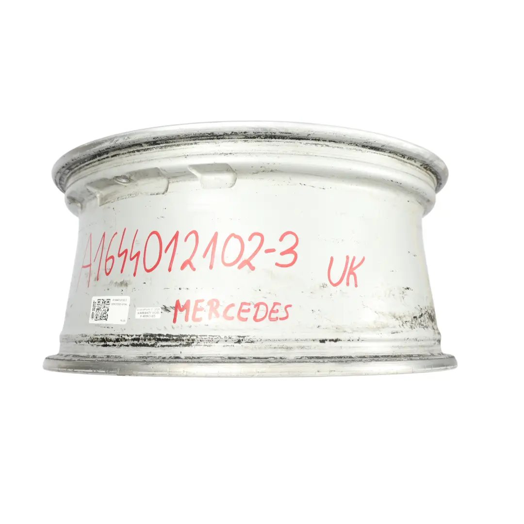 Mercedes ML W164 Silver Wheel Rim Alloy 19" 8.5J ET:56 Double Spoke - SKU A1644012102-3 - Part number A1644012102