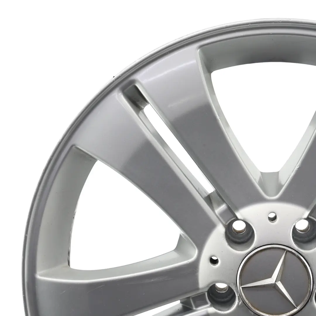Rim Alloy 19" 8.5J ET:56 Double Spoke to Mercedes ML W164 Silver Wheel with Part number A1644012102 Mercedes ML W164 Silver Wheel Rim Alloy 19" 8.5J ET:56 Double Spoke - SKU A1644012102-3 - Part number A1644012102