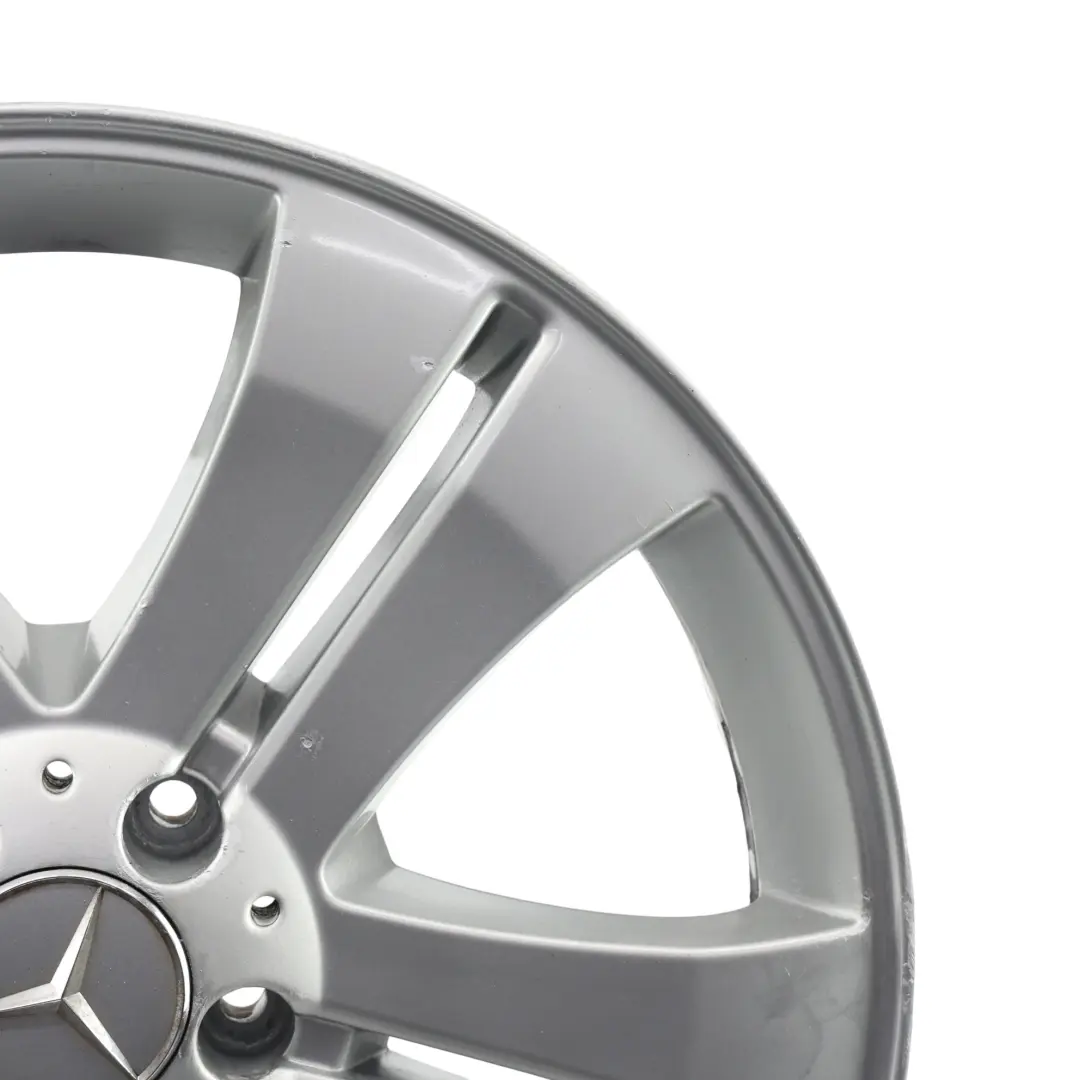 Rim Alloy 19" 8.5J ET:56 Double Spoke to Mercedes ML W164 Silver Wheel with Part number A1644012102 Mercedes ML W164 Silver Wheel Rim Alloy 19" 8.5J ET:56 Double Spoke - SKU A1644012102-3 - Part number A1644012102
