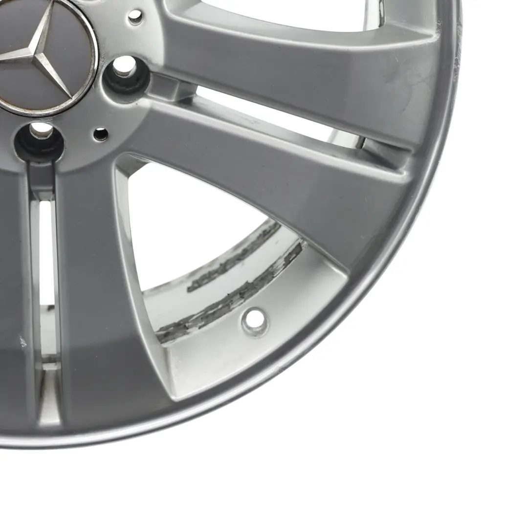 Rim Alloy 19" 8.5J ET:56 Double Spoke to Mercedes ML W164 Silver Wheel with Part number A1644012102 Mercedes ML W164 Silver Wheel Rim Alloy 19" 8.5J ET:56 Double Spoke - SKU A1644012102-3 - Part number A1644012102