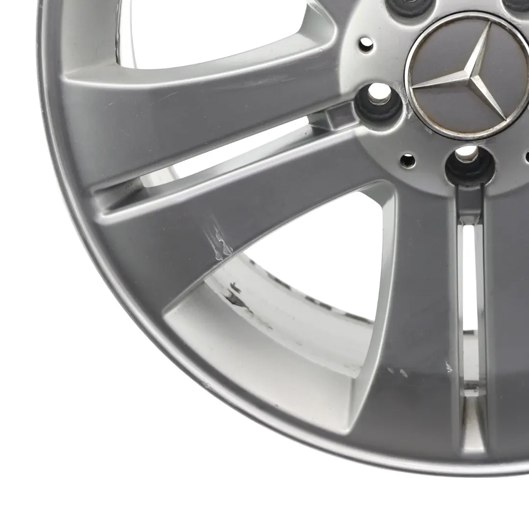 Mercedes ML W164 Silver Wheel Rim Alloy 19" 8.5J ET:56 Double Spoke - SKU A1644012102-3 - Part number A1644012102