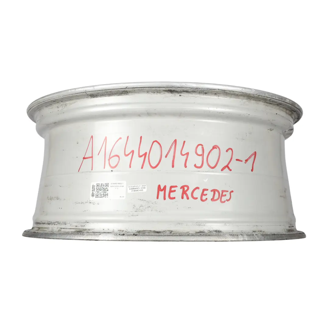Mercedes W164 Felga Aluminiowa Srebrna 20" 8,5J ET:55 - SKU A1644014902-1 - Numer Części A1644014902