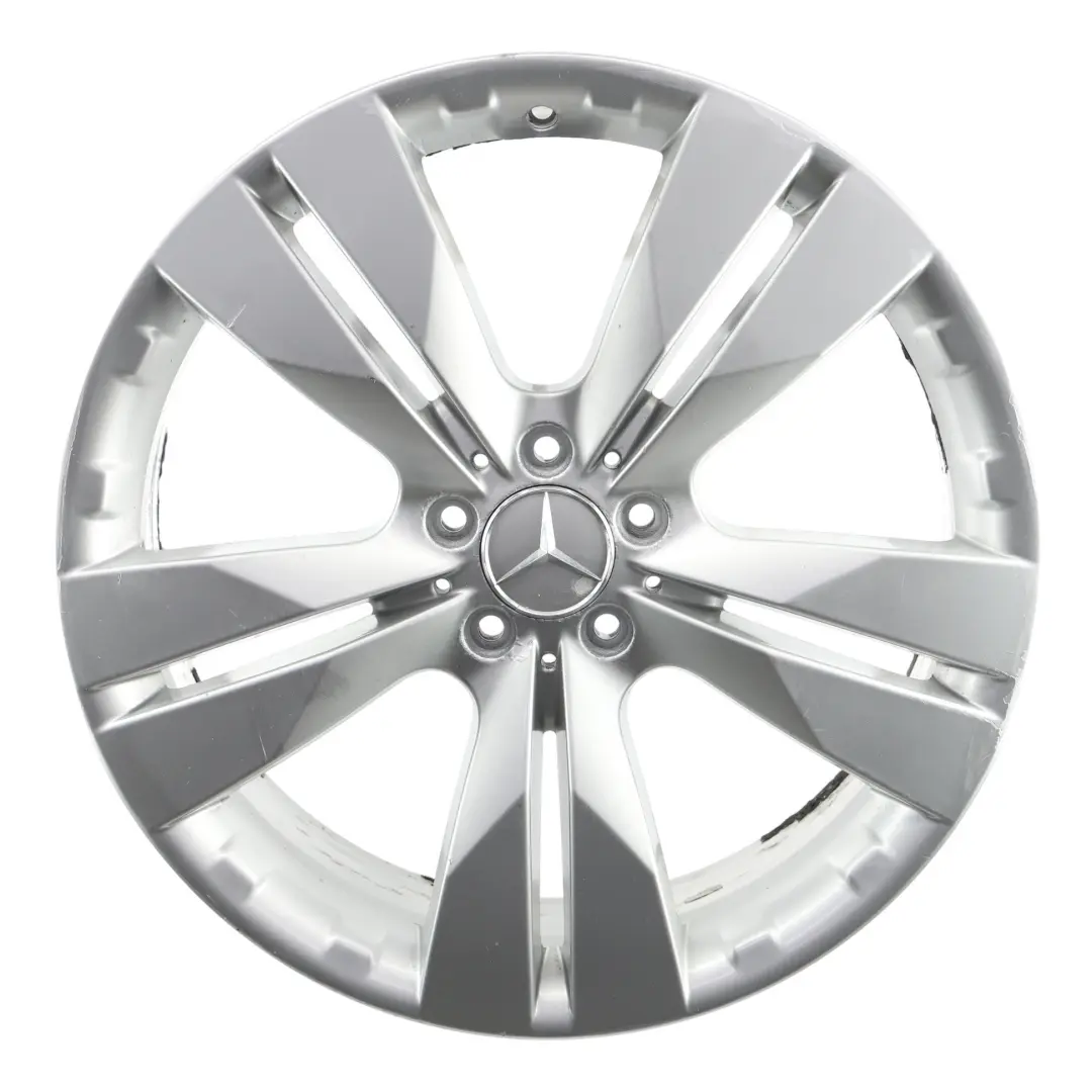 Rim Mercedes W164 Alloy 5-Double Spoke 20" 8,5J ET:55 to Wheel with Part number A1644014902 Wheel Rim Mercedes W164 Alloy 5-Double Spoke 20" 8,5J ET:55 - SKU A1644014902-2 - Part number A1644014902