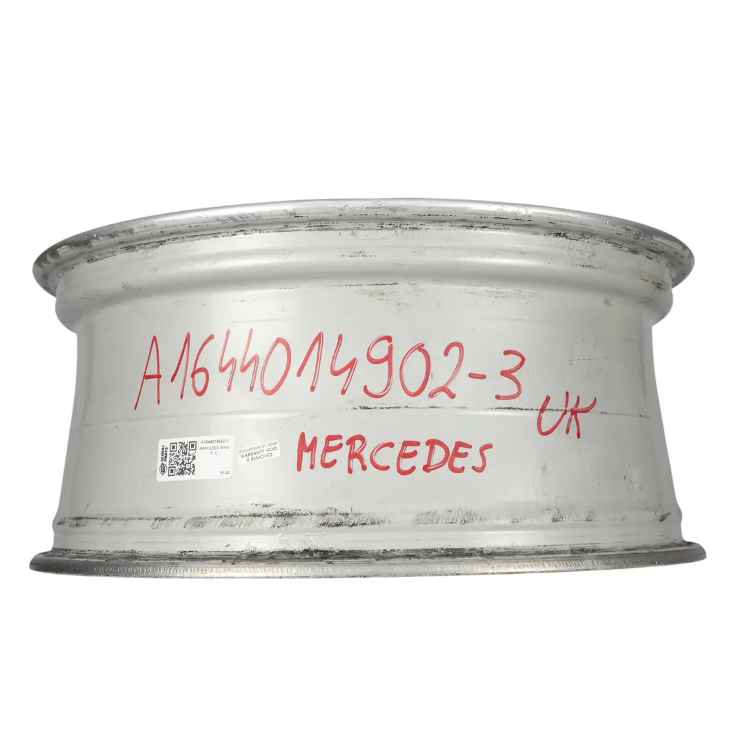 Rim Mercedes W164 Alloy 5-Double Spoke 20" 8,5J ET:55 to Wheel with Part number A1644014902 Wheel Rim Mercedes W164 Alloy 5-Double Spoke 20" 8,5J ET:55 - SKU A1644014902-3 - Part number A1644014902