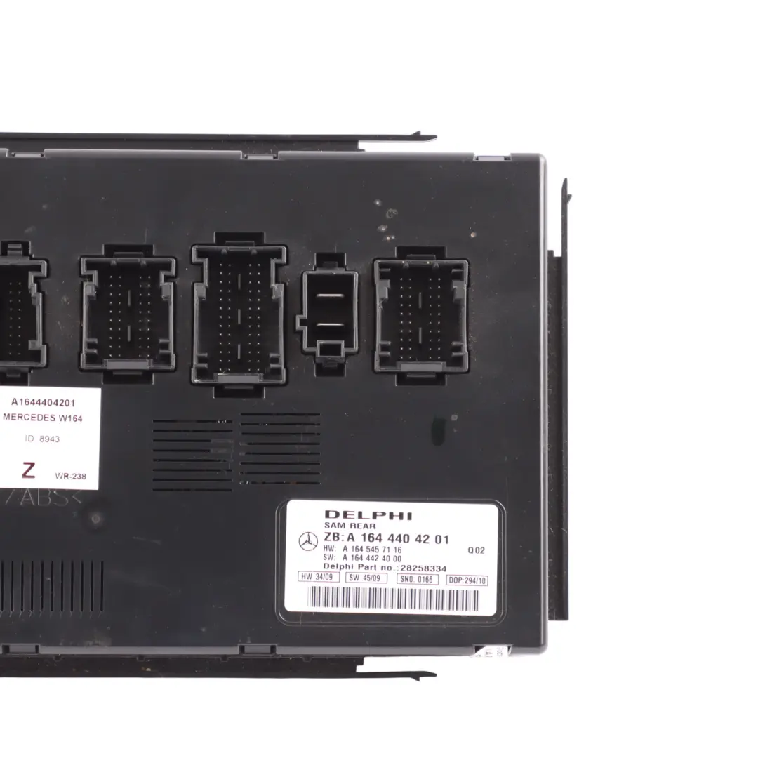 Mercedes ML W164 Rear SAM Module Control Unit A1645457116 - SKU A1644404201 - Part number A1644404201
