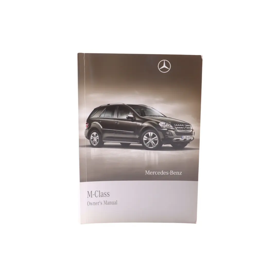 Owner's Handbook Service Booklet Manual Set to Mercedes ML W164 with Part number A1645843983 Mercedes ML W164 Owner's Handbook Service Booklet Manual Set - SKU A1645843983 - Part number A1645843983