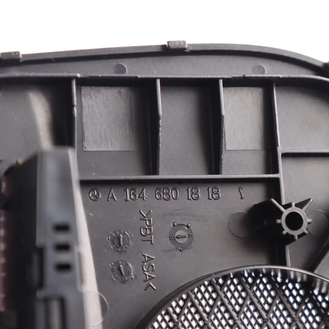 Dashboard Centre Speaker Cover Trim PDC Panel Black to Mercedes ML W164 with Part number A1646801818 Mercedes ML W164 Dashboard Centre Speaker Cover Trim PDC Panel Black - SKU A1646801818 - Part number A1646801818