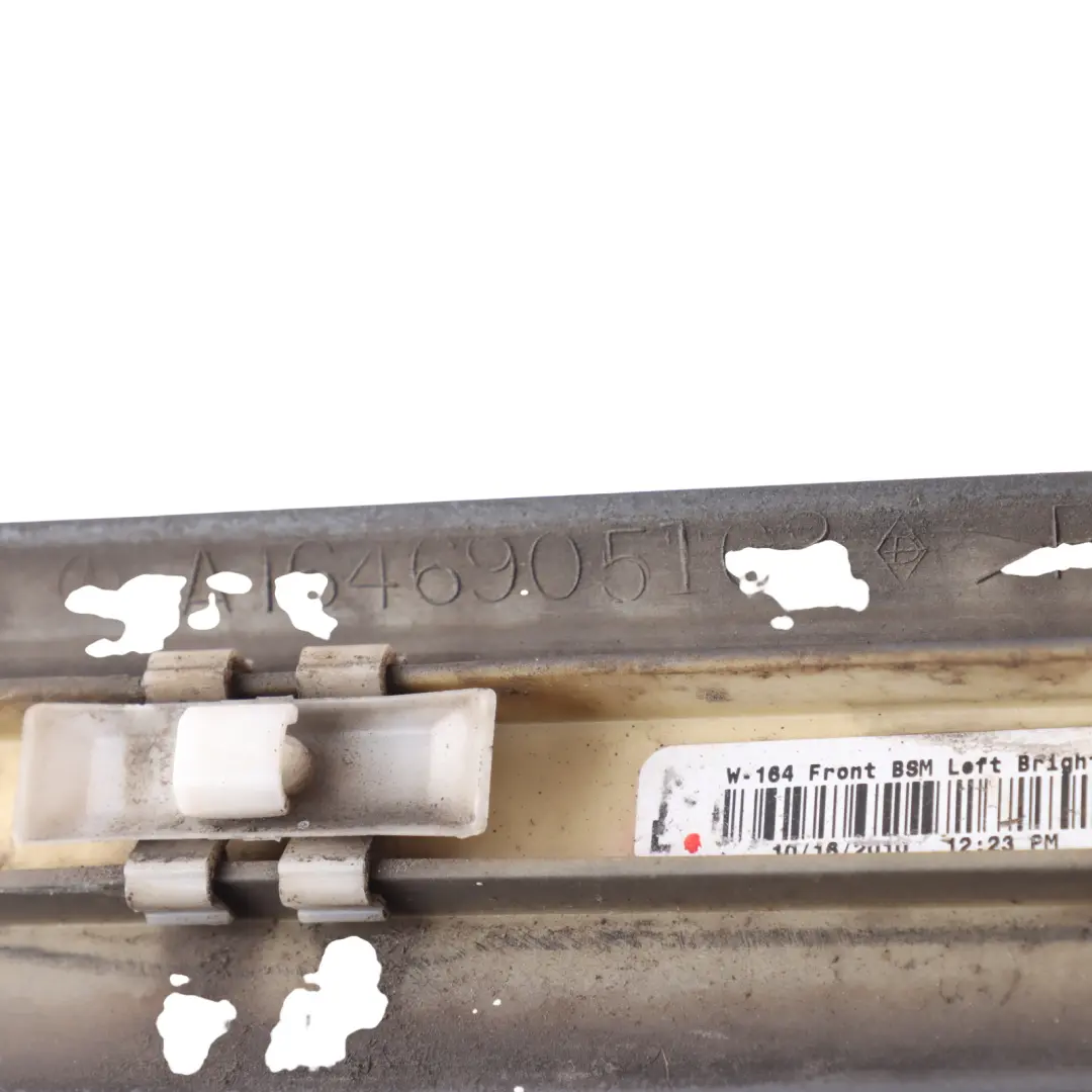 Mercedes ML W164 Front Left N/S Door Trim Molding Strip A1646905162 - SKU A1646905162-MTB - Part number A1646905162-MTB
