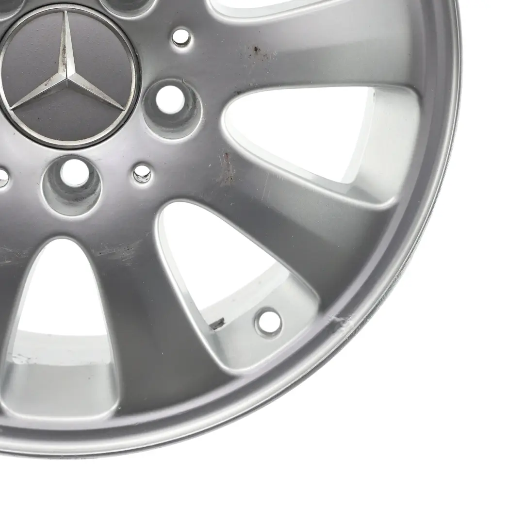  Llanta de aleación plateada Mercedes W169 15" ET:44 6J - SKU A1694010002-1 - Número de pieza A1694010002