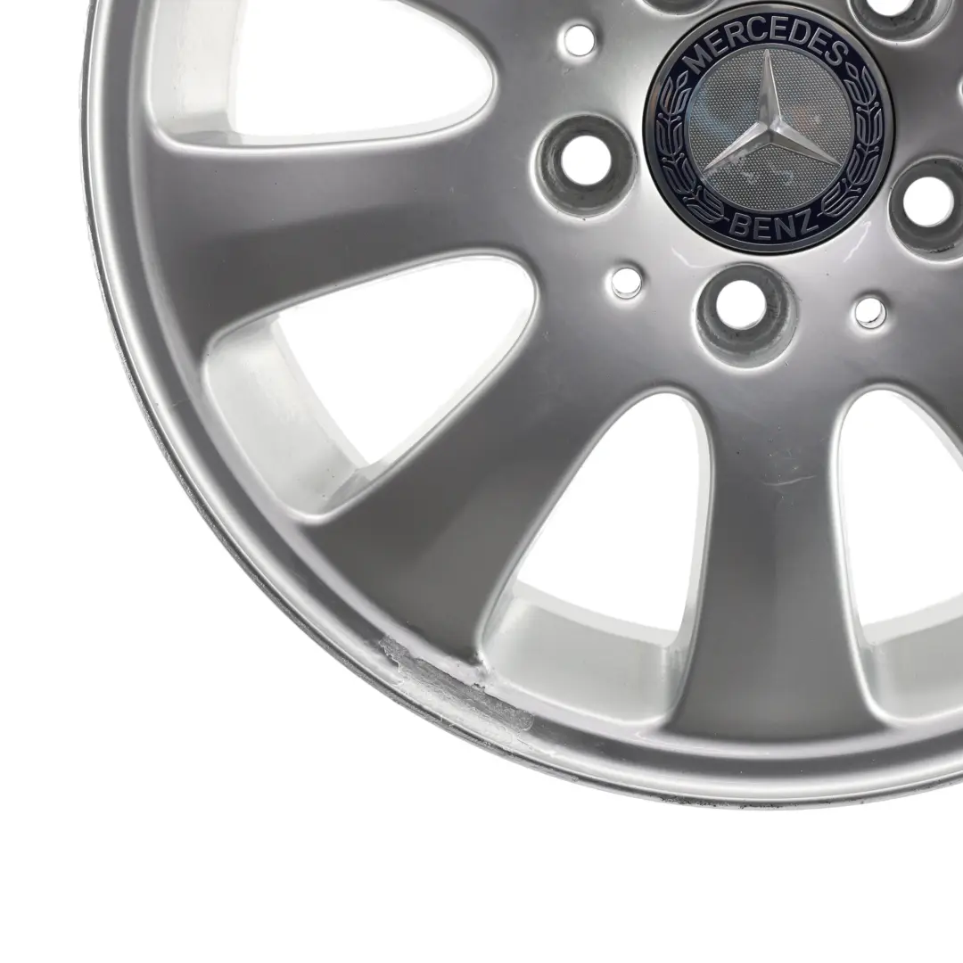 Mercedes W169 Silver Alloy Wheel Rim 15" ET:44 6J - SKU A1694010002-3 - Part number A1694010002