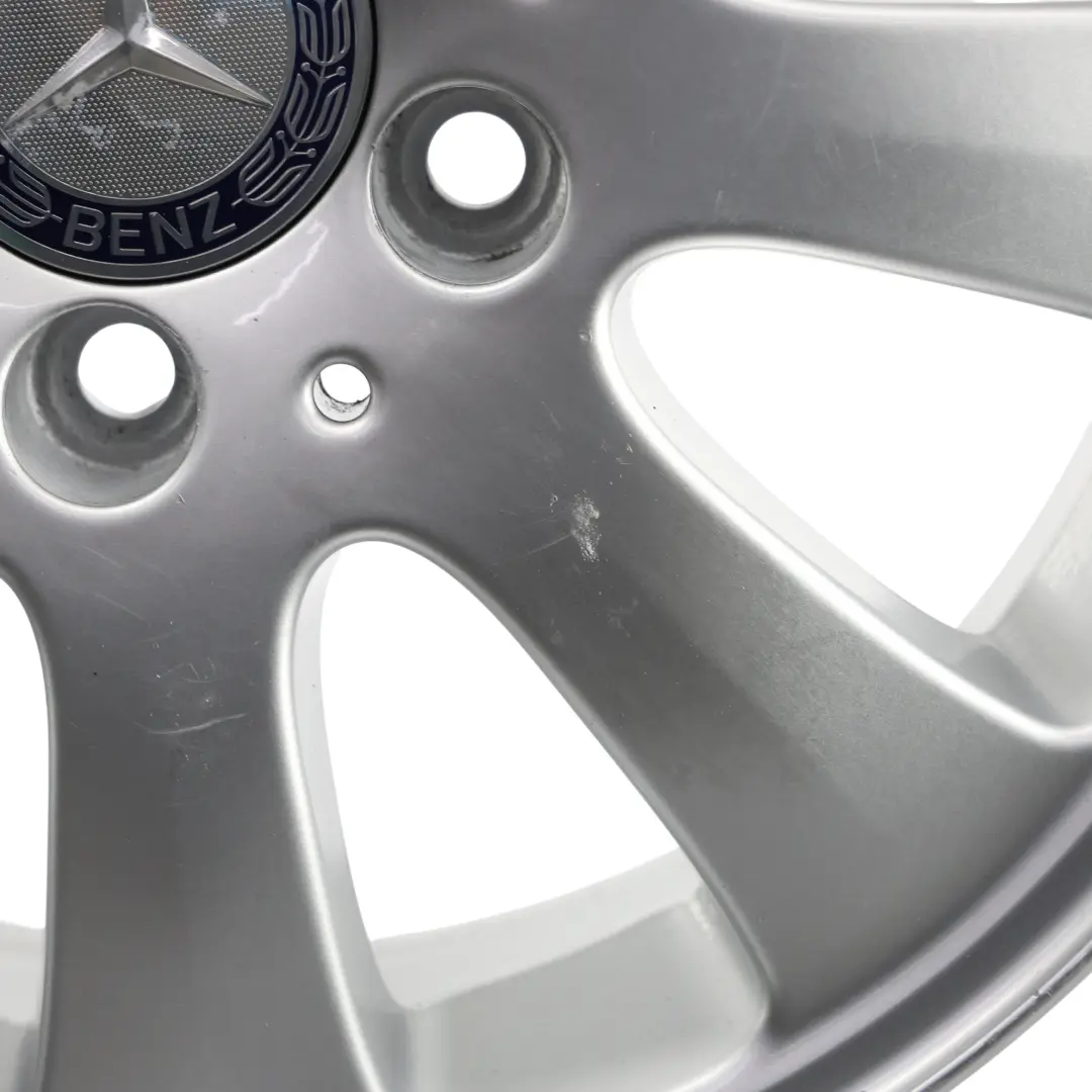 Mercedes W169 Silver Alloy Wheel Rim 15" ET:44 6J - SKU A1694010002-3 - Part number A1694010002