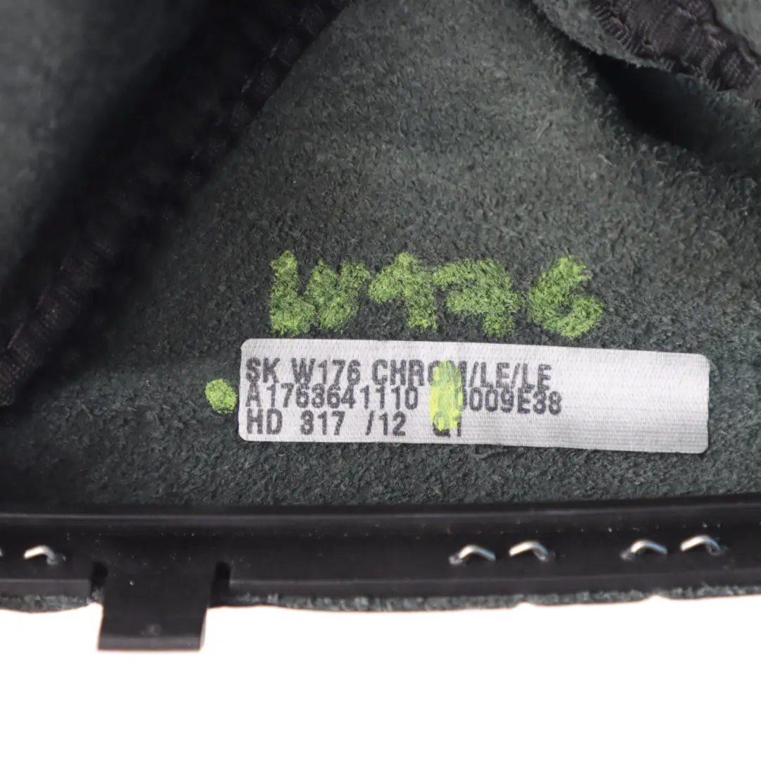 Gearshift Lever Knob Manual Black Leather to Mercedes C117 X156 W176 with Part number A1763641110 Mercedes C117 X156 W176 Gearshift Lever Knob Manual Black Leather - SKU A1763641110 - Part number A1763641110