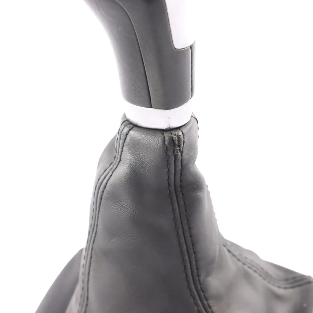 Gearshift Lever Knob Manual Black Leather to Mercedes C117 X156 W176 with Part number A1763641110 Mercedes C117 X156 W176 Gearshift Lever Knob Manual Black Leather - SKU A1763641110 - Part number A1763641110