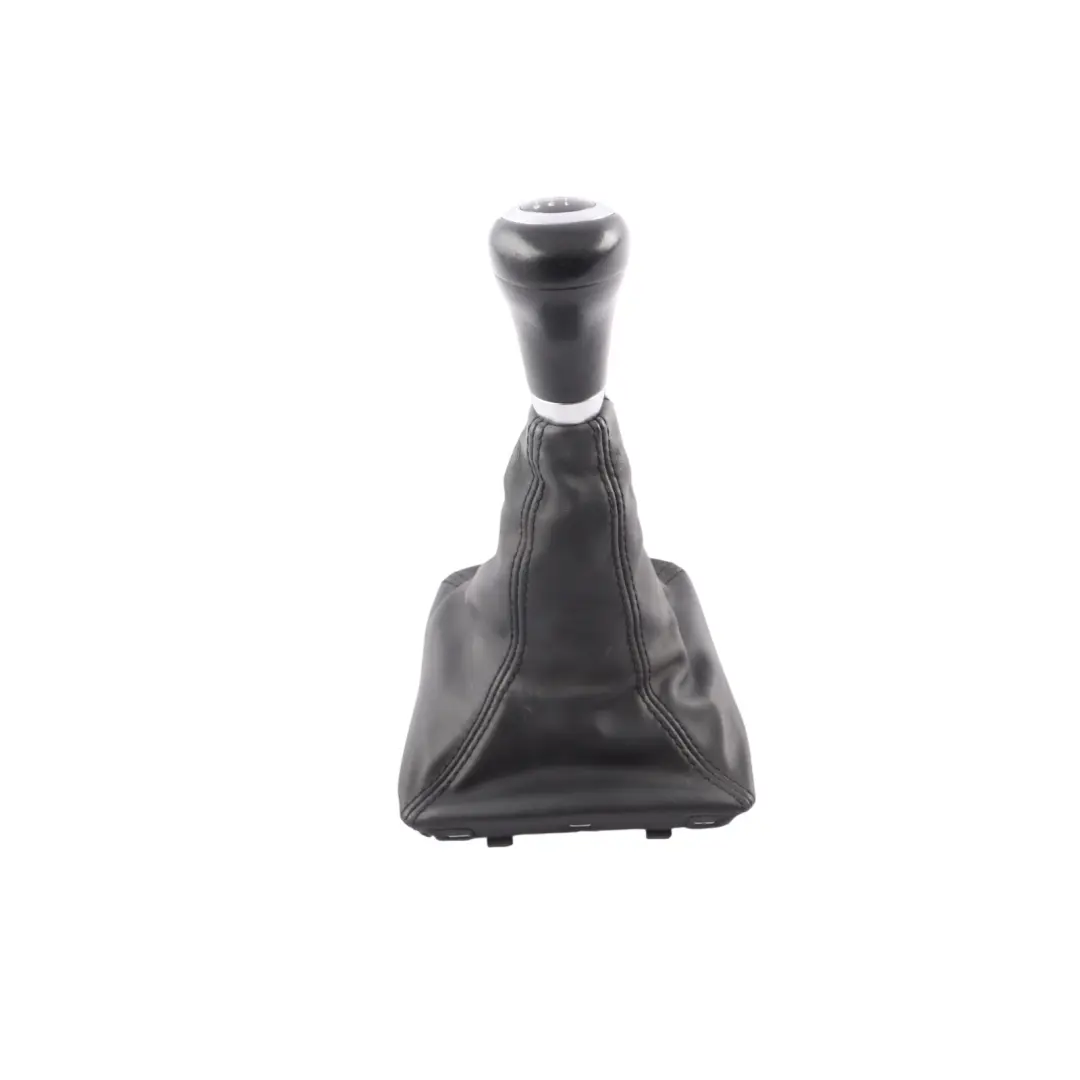 Mercedes C117 X156 W176 Gearshift Lever Knob Manual Black Leather - SKU A1763641110 - Part number A1763641110