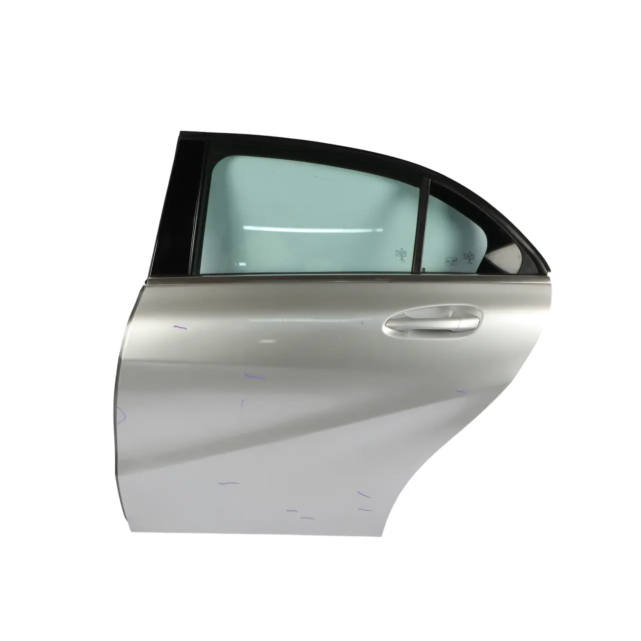 Mercedes W176 Door Rear Left N/S A-Class Polar Silver Metallic - 761