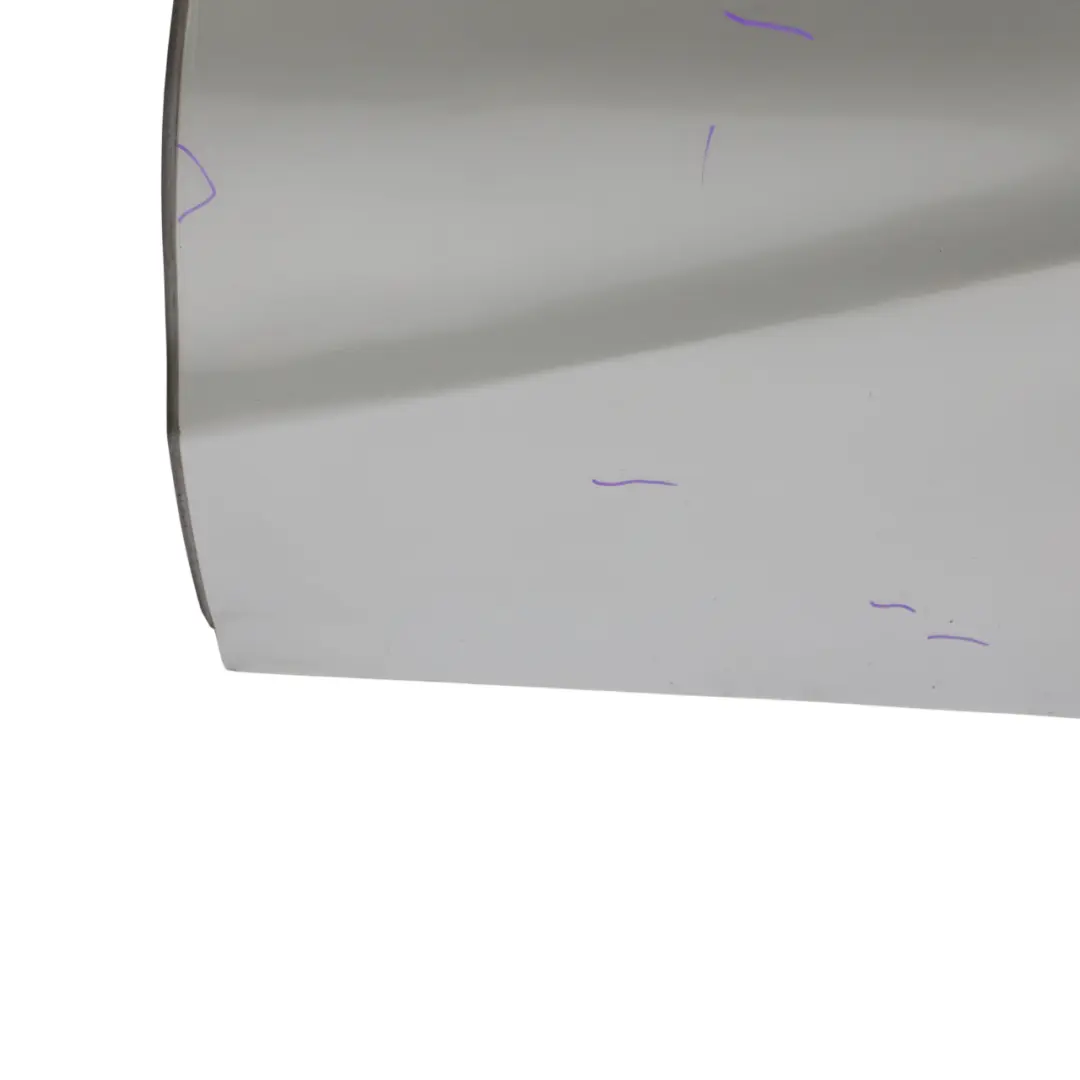 Door Rear Left N/S A-Class Polar Silver Metallic - 761 to Mercedes W176 with Part number A1767300105 Mercedes W176 Door Rear Left N/S A-Class Polar Silver Metallic - 761 - SKU A1767300105-PLS - Part number A1767300105