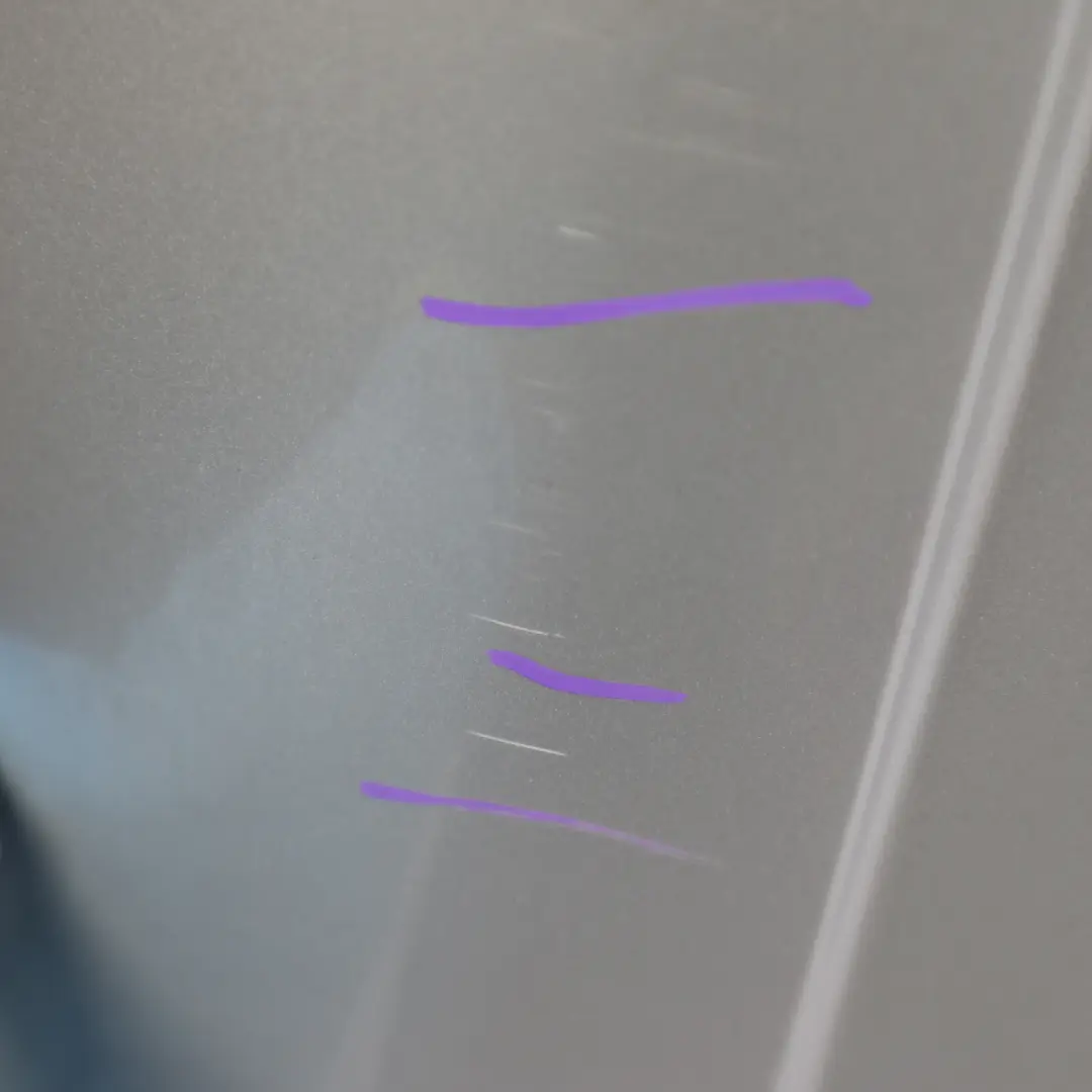 Mercedes W176 Boot Tailgate Trunk Rear Spoiler Polar Silver - 761 - SKU A1767900100-PLS1 - Part number A1767900100