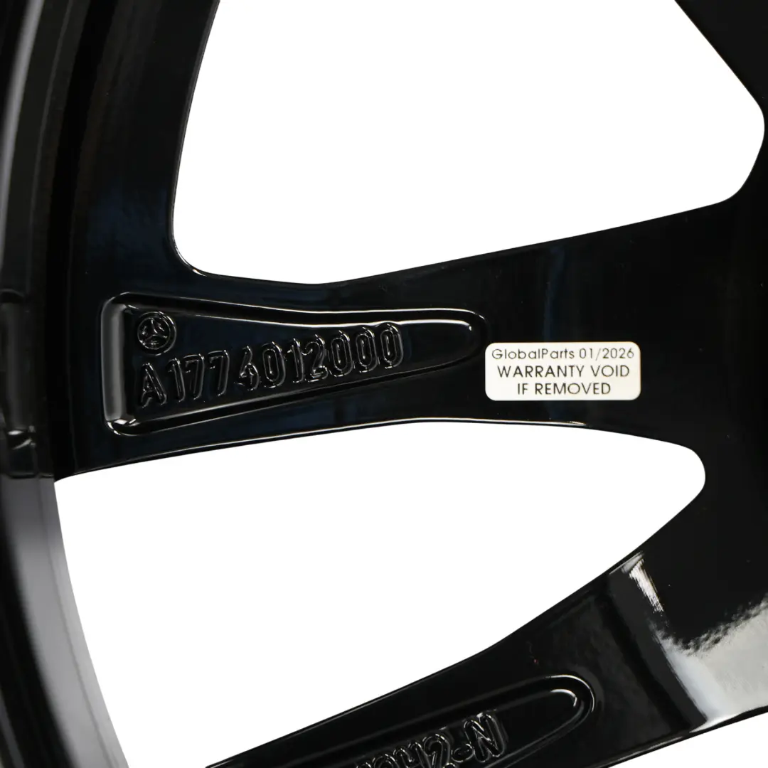 Mercedes W177 V177 AMG Cerchio Ruota Lega 19" 8J ET:40 5 Doppie Raze - SKU A1774012000 - Numero di parte A1774012000