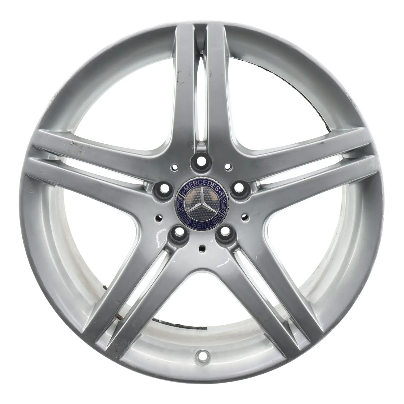 Mercedes W203 Silver 5-Double Spoke 18" ET:30 8,5J A2034015602