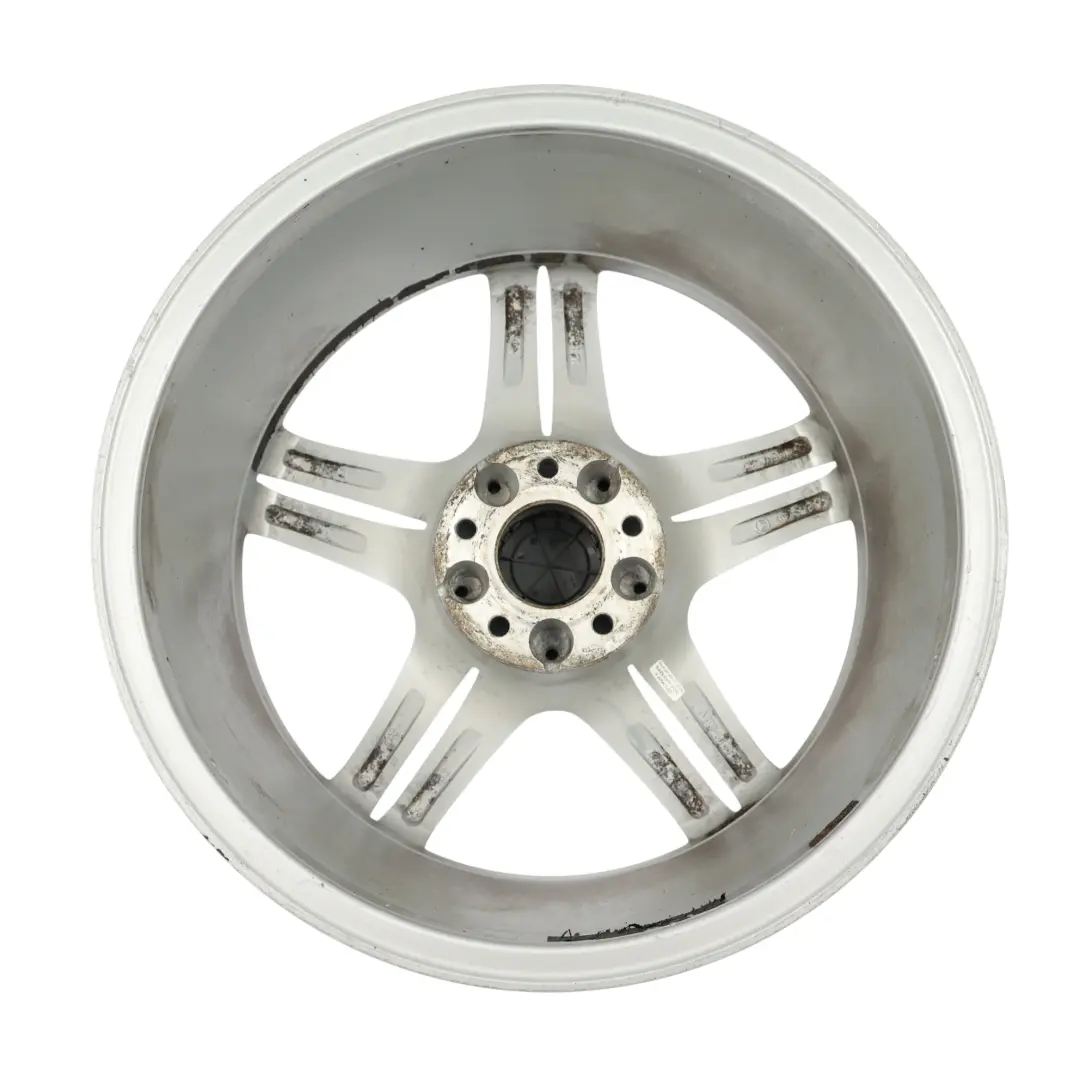 Plateado De 5 Radios Dobles 18" ET:30 8,5J para Mercedes W203 con número de pieza A2034015602 Mercedes W203 Plateado De 5 Radios Dobles 18" ET:30 8,5J - SKU A2034015602-1 - Número de pieza A2034015602