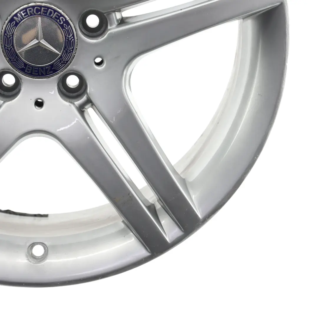 Silber 5-Doppelspeiche 18" ET:30 8,5J für Mercedes W203 mit Teilenummer A2034015602 Mercedes W203 Silber 5-Doppelspeiche 18" ET:30 8,5J - SKU A2034015602-1 - Teilenummer A2034015602