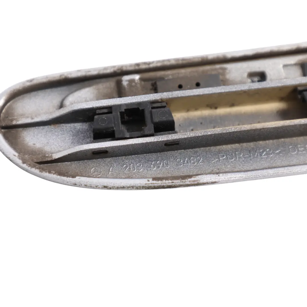 Wing Fender Cover Front Right O/S Iridium Silver 775 to Mercedes CL203 with Part number A2036903482 Mercedes CL203 Wing Fender Cover Front Right O/S Iridium Silver 775 - SKU A2036903482-IRS - Part number A2036903482
