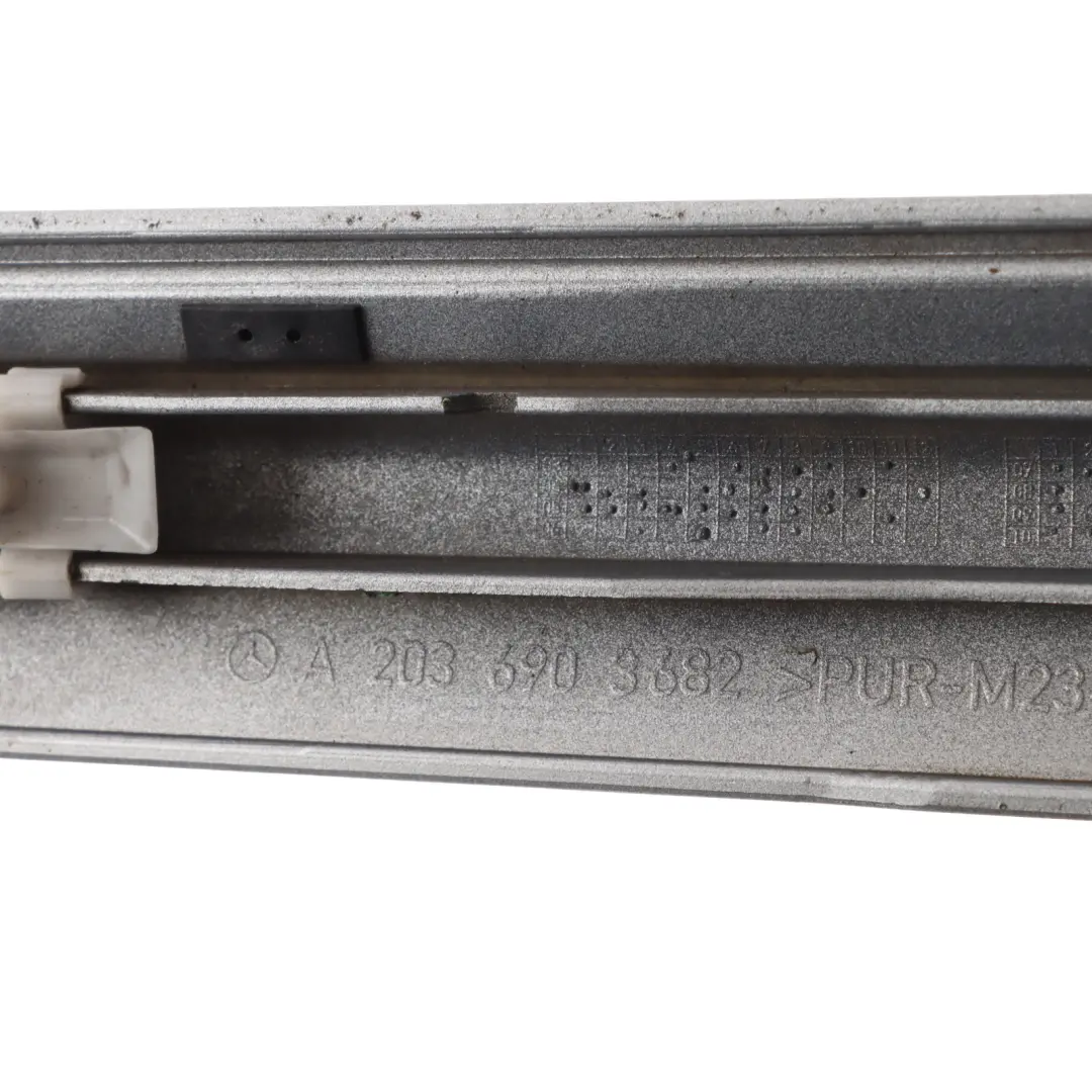 Mercedes CL203 Door Moulding Strip Front Right O/S Trim Iridium Silver - 775 - SKU A2036903682-IRS - Part number A2036903682