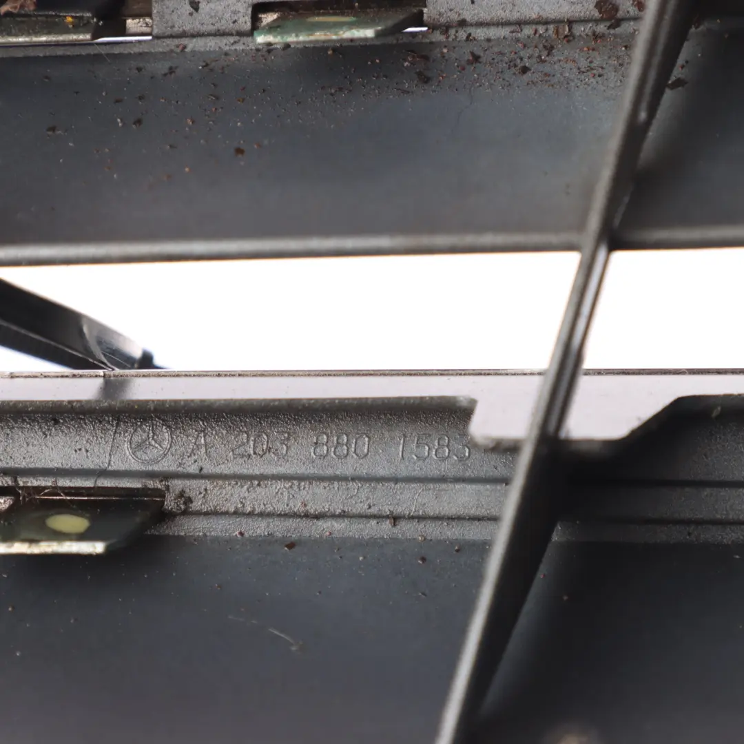 Front Hood Bonnet Radiator Grille Panel Trim to Mercedes CLC CL203 with Part number A2038801583 Mercedes CLC CL203 Front Hood Bonnet Radiator Grille Panel Trim - SKU A2038801583-1 - Part number A2038801583