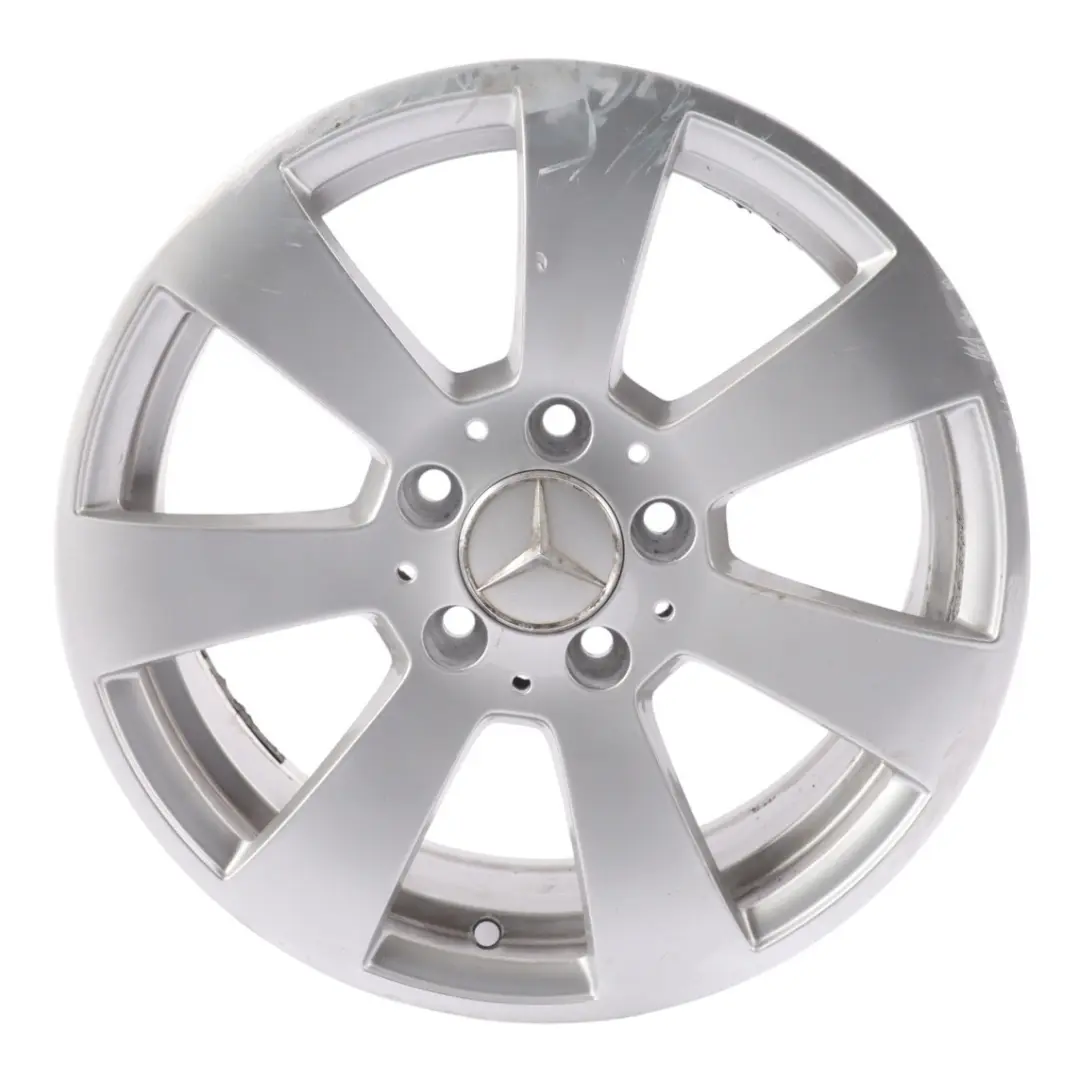 Mercedes W204 Cerchio In Lega Argento 7 Fori 16" ET:43 7J - SKU A2044011102-1 - Numero di parte A2044011102