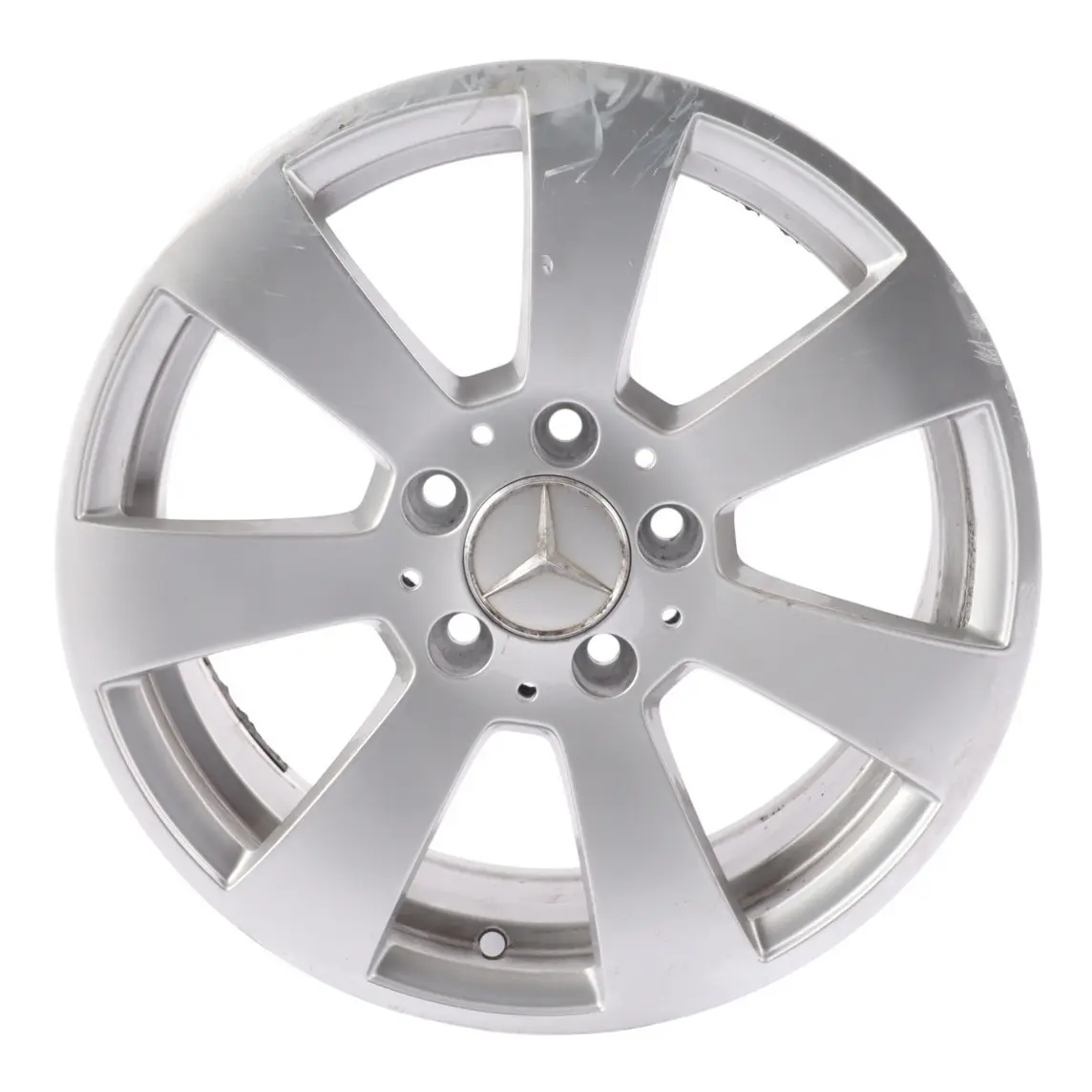 Mercedes W204 Jante De Roue Argent 7 Trous Alliage 16" ET:43 7J A2044011102