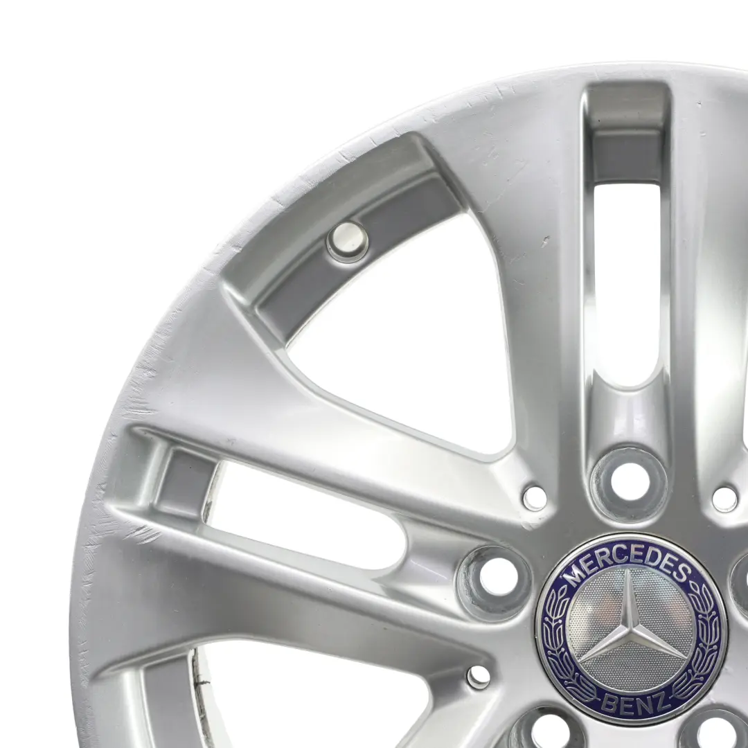 Mercedes W204 Jante Alu 16" ET:43 7J 5 Double Spoke - SKU A2044017202-1 - Numéro de pièce A2044017202