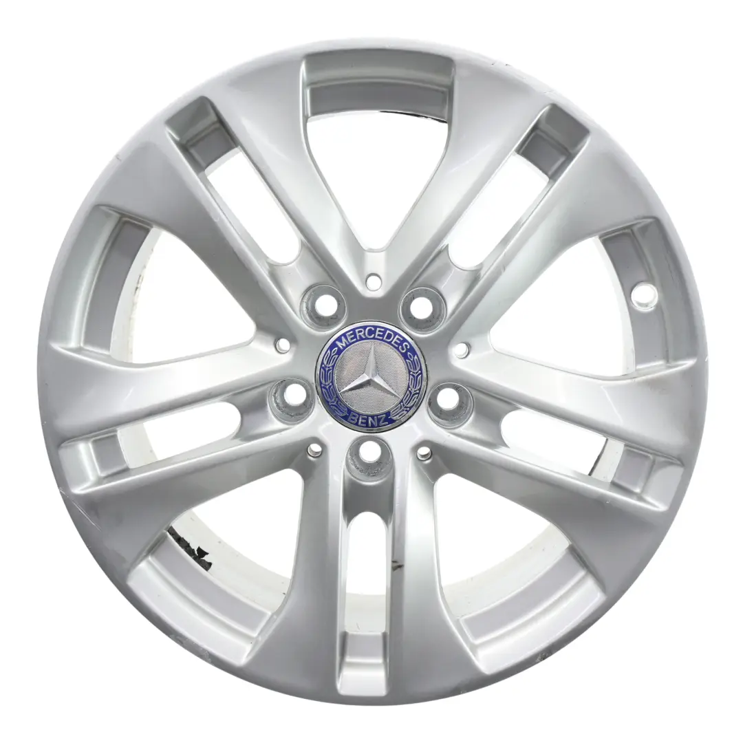  Cerchio In Lega Mercedes W204 16" ET:43 7J 5 Doppie Razze - SKU A2044017202-4 - Numero di parte A2044017202