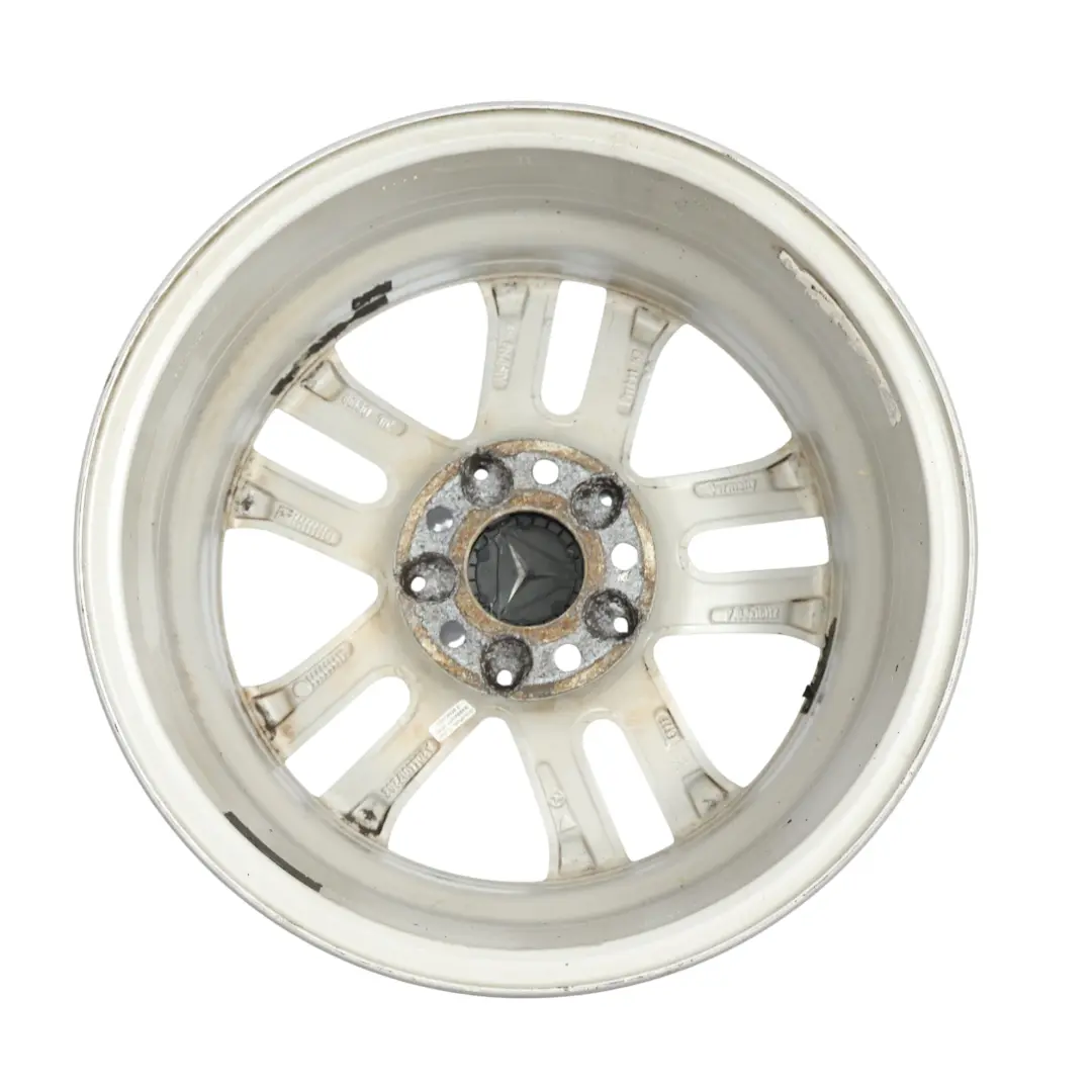 Mercedes W204 Srebrna Felga Aluminiowa 16" ET:43 7J - SKU A2044017202-4 - Numer Części A2044017202