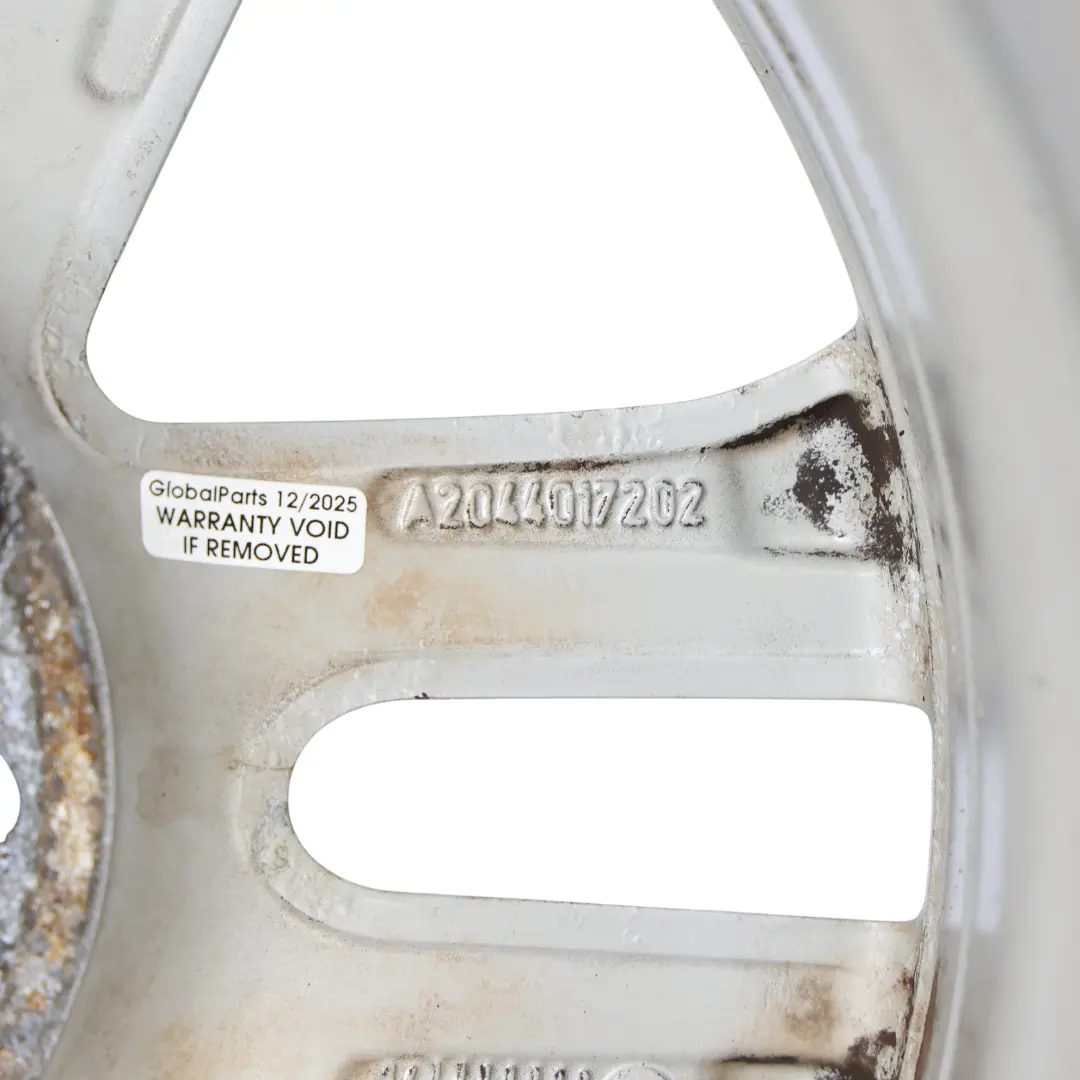 Leichtmetallfelge Alufelge 16" ET:43 7J Doppelspeiche für Mercedes W204 mit Teilenummer A2044017202 Mercedes W204 Leichtmetallfelge Alufelge 16" ET:43 7J Doppelspeiche - SKU A2044017202-4 - Teilenummer A2044017202