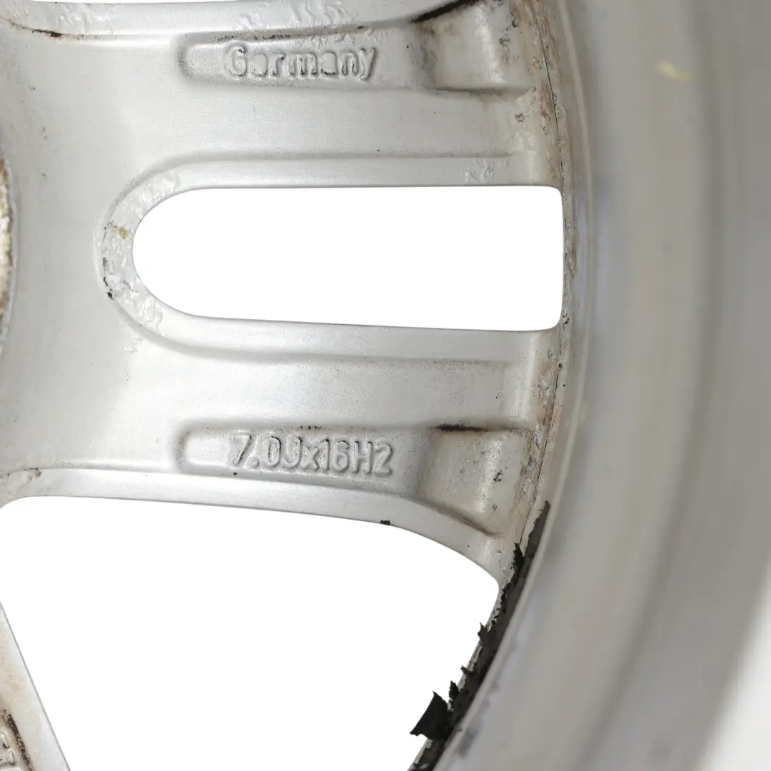 Leichtmetallfelge Alufelge 16" ET:43 7J Doppelspeiche für Mercedes W204 mit Teilenummer A2044017202 Mercedes W204 Leichtmetallfelge Alufelge 16" ET:43 7J Doppelspeiche - SKU A2044017202-4 - Teilenummer A2044017202