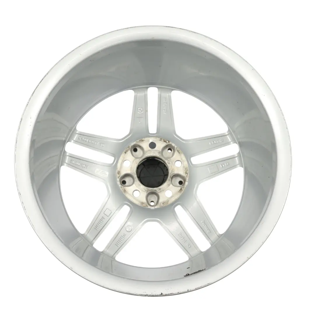 Mercedes W204 AMG Rear Alloy Wheel Rim 17" 8.5J ET:58 5 Double Spoke - SKU A2044019702-3 - Part number A2044019702