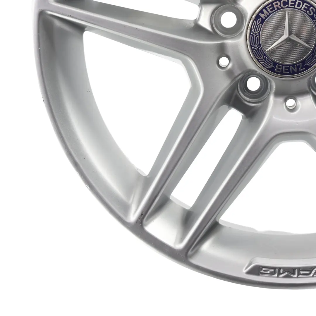 Alloy Wheel Rim 17" 8.5J ET:58 5 Double Spoke to Mercedes W204 AMG Rear with Part number A2044019702 Mercedes W204 AMG Rear Alloy Wheel Rim 17" 8.5J ET:58 5 Double Spoke - SKU A2044019702-3 - Part number A2044019702