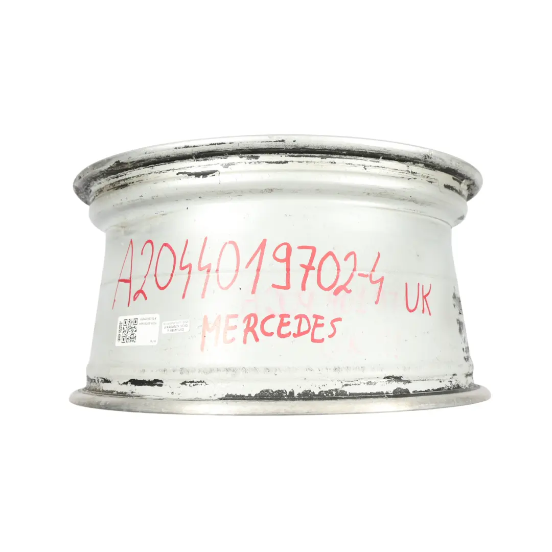Mercedes W204 AMG Rear Alloy Wheel Rim 17" 8.5J ET:58 5 Double Spoke - SKU A2044019702-4 - Part number A2044019702