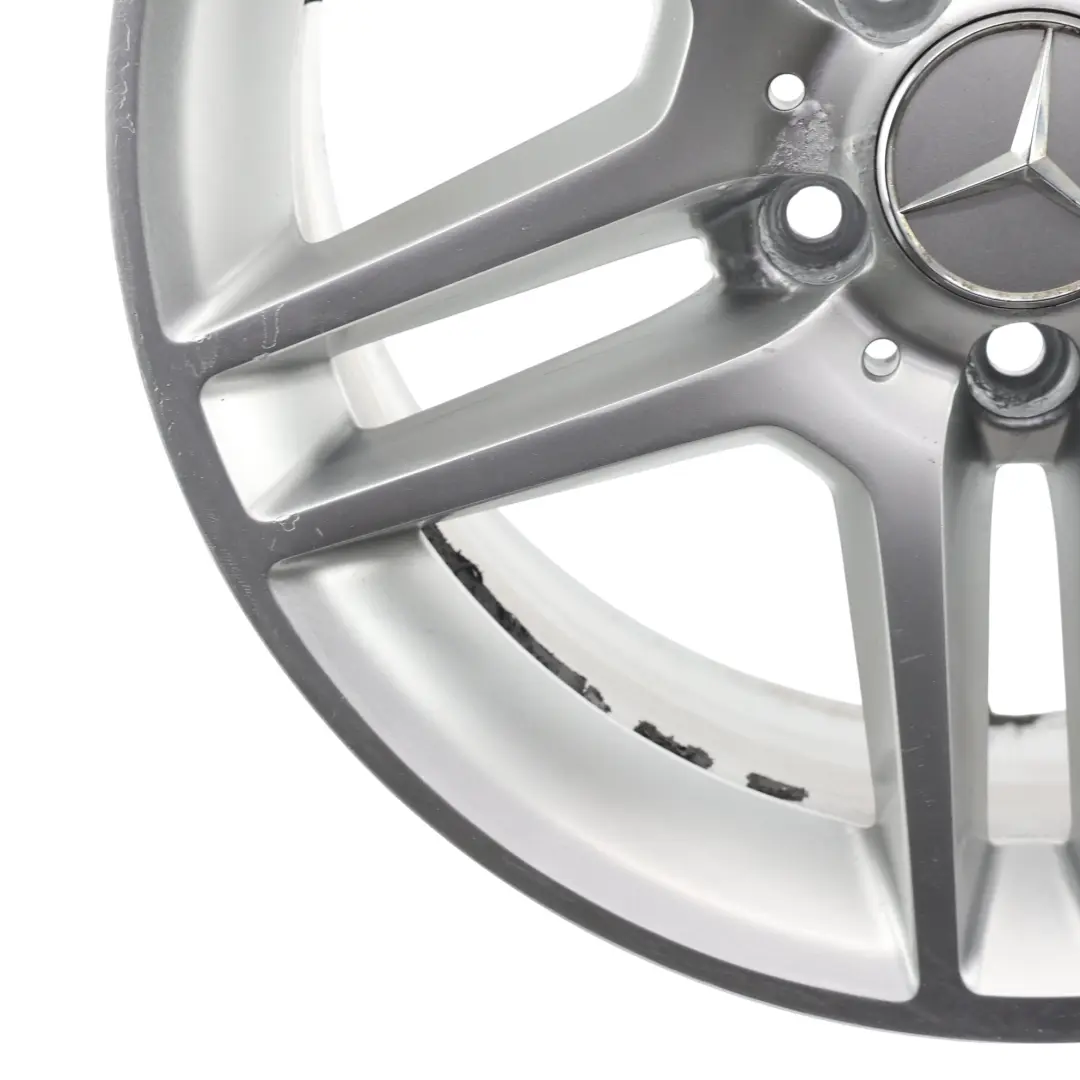 Alloy Wheel Rim 17" 8.5J ET:58 5 Double Spoke to Mercedes W204 AMG Rear with Part number A2044019702 Mercedes W204 AMG Rear Alloy Wheel Rim 17" 8.5J ET:58 5 Double Spoke - SKU A2044019702-4 - Part number A2044019702