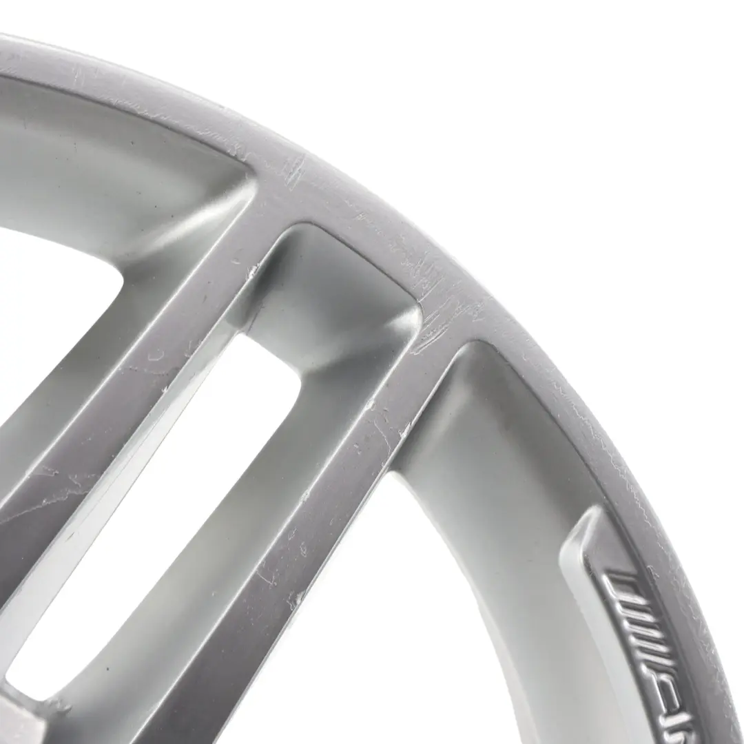 Mercedes W204 AMG Rear Alloy Wheel Rim 17" 8.5J ET:58 5 Double Spoke - SKU A2044019702-4 - Part number A2044019702