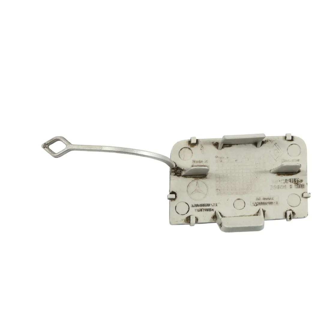 Mercedes S204 Frontstoßstange Abschleppöse Klappenabdeckung Iridium Silber - 775 - SKU A2048850426-IRS - Teilenummer A2048850426