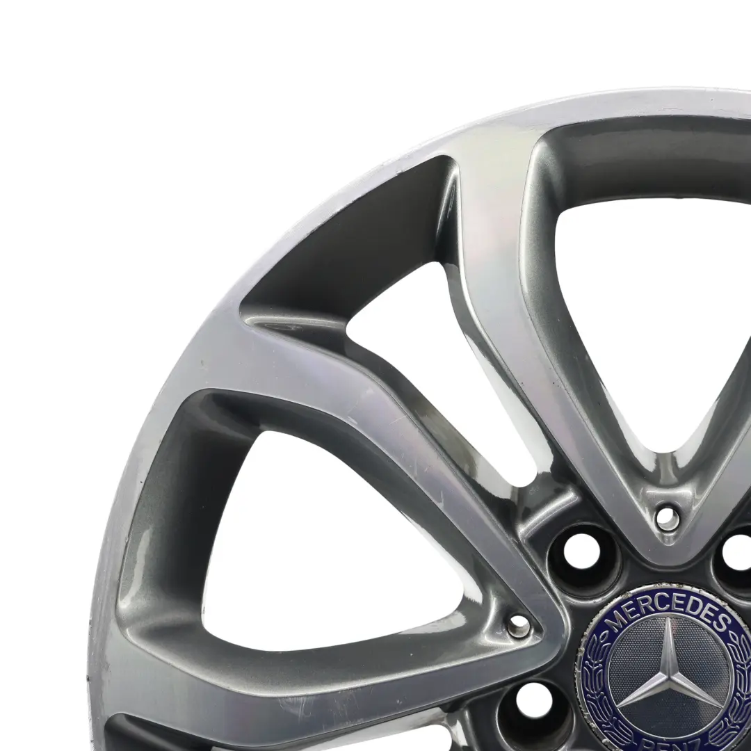  Jante Mercedes W205 Jante Alliage 5 Doubles Branches 17" 7J ET:48,5 - SKU A2054010200-2 - Numéro de pièce A2054010200