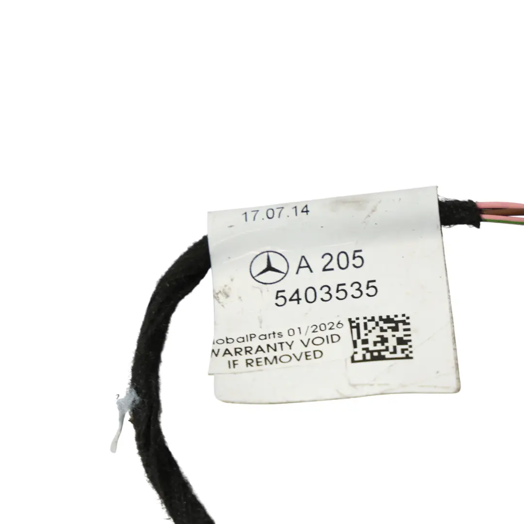 Mercedes W205 W238 X253 Front Seat Occupancy Sensor Wire Harness - SKU A2055403535-1 - Part number A2055403535
