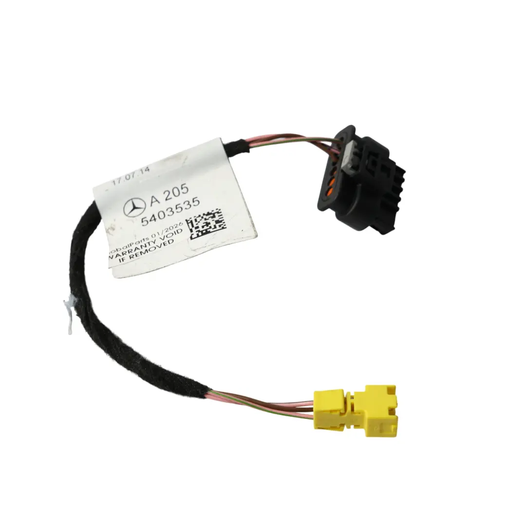 Mercedes W205 W238 X253 Faisceau Câbles Capteur Occupation Avant - SKU A2055403535-1 - Numéro de pièce A2055403535