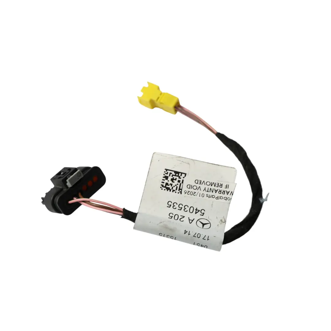 Mercedes W205 W238 X253 Sensore Occupazione Sedili Anteriori - SKU A2055403535-1 - Numero di parte A2055403535